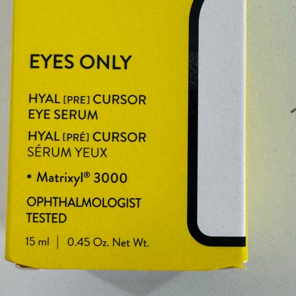 Kool Beauty HYAL [PRE] CURSOR EYE SERUMEYES ONLY .45 Oz - Picture 2 of 4